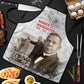 Booker T. Washington Apron Halftone Portrait Design Tilling a Field Quote Historical Civil Rights Tribute - African Pride