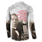 Booker T. Washington Button Sweatshirt Halftone Portrait Design Tilling a Field Quote Historical Civil Rights Tribute
