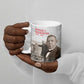 Booker T. Washington Ceramic Mug Halftone Portrait Design Tilling a Field Quote Historical Civil Rights Tribute - African Pride