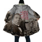 Booker T. Washington Cloak Halftone Portrait Design Tilling a Field Quote Historical Civil Rights Tribute - African Pride