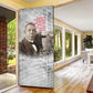 Booker T. Washington Door Cover Halftone Portrait Design Tilling a Field Quote Historical Civil Rights Tribute - African Pride