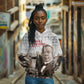 Booker T. Washington Hoodie Halftone Portrait Design Tilling a Field Quote Historical Civil Rights Tribute - African Pride