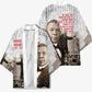 Booker T. Washington Kimono Halftone Portrait Design Tilling a Field Quote Historical Civil Rights Tribute - African Pride