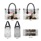 Booker T. Washington Leather Bag Halftone Portrait Design Tilling a Field Quote Historical Civil Rights Tribute - African Pride
