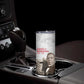 Booker T. Washington Skinny Tumbler Halftone Portrait Design Tilling a Field Quote Historical Civil Rights Tribute - African Pride