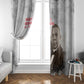 Booker T. Washington Window Curtain Halftone Portrait Design Tilling a Field Quote Historical Civil Rights Tribute - African Pride