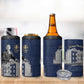 Booker T. Washington 4 in 1 Can Cooler Tumbler Tuskegee Institute Design Educational Legacy 1881 Historic Tribute - African Pride
