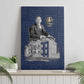 Booker T. Washington Canvas Wall Art Tuskegee Institute Design Educational Legacy 1881 Historic Tribute - African Pride
