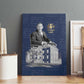 Booker T. Washington Canvas Wall Art Tuskegee Institute Design Educational Legacy 1881 Historic Tribute - African Pride