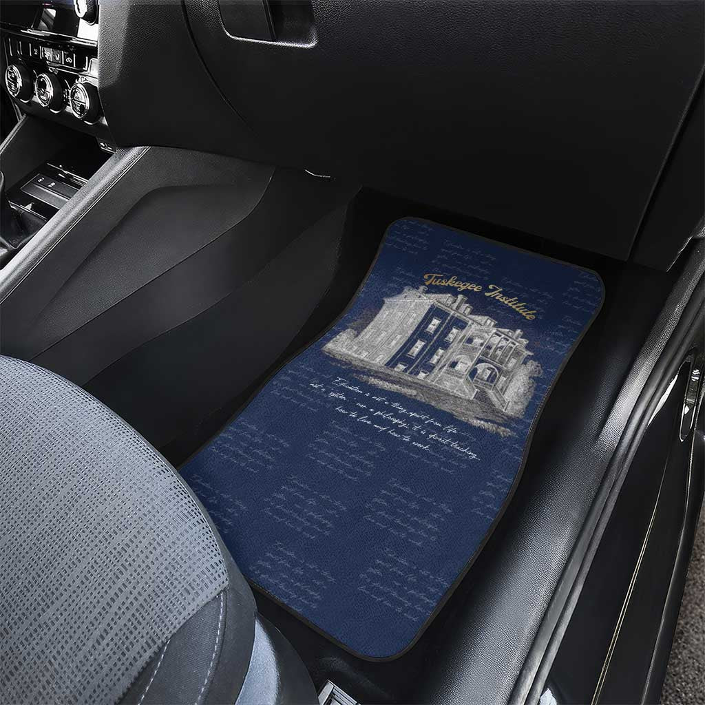 Booker T. Washington Car Mats Tuskegee Institute Design Educational Legacy 1881 Historic Tribute - African Pride