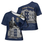 Booker T. Washington Cross Shoulder Shirt Tuskegee Institute Design Educational Legacy 1881 Historic Tribute - African Pride