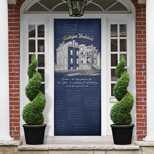 Booker T. Washington Door Cover Tuskegee Institute Design Educational Legacy 1881 Historic Tribute - African Pride