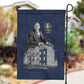 Booker T. Washington Garden Flag Tuskegee Institute Design Educational Legacy 1881 Historic Tribute - African Pride