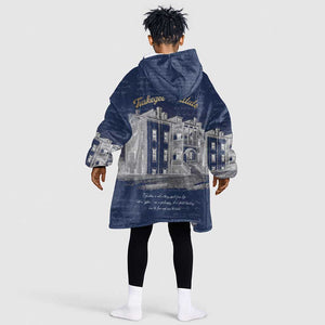 Booker T. Washington Kid Wearable Blanket Hoodie Tuskegee Institute Design Educational Legacy 1881 Historic Tribute - African Pride