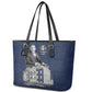 Booker T. Washington Leather Tote Bag Tuskegee Institute Design Educational Legacy 1881 Historic Tribute - African Pride
