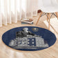 Booker T. Washington Round Carpet Tuskegee Institute Design Educational Legacy 1881 Historic Tribute - African Pride