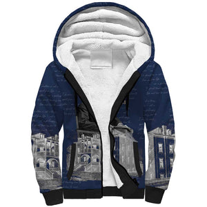 Booker T. Washington Sherpa Hoodie Tuskegee Institute Design Educational Legacy 1881 Historic Tribute - African Pride