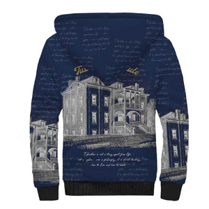 Booker T. Washington Sherpa Hoodie Tuskegee Institute Design Educational Legacy 1881 Historic Tribute - African Pride