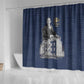 Booker T. Washington Shower Curtain Tuskegee Institute Design Educational Legacy 1881 Historic Tribute - African Pride