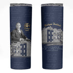 Booker T. Washington Skinny Tumbler Tuskegee Institute Design Educational Legacy 1881 Historic Tribute - African Pride