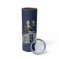Booker T. Washington Skinny Tumbler Tuskegee Institute Design Educational Legacy 1881 Historic Tribute - African Pride