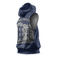 Booker T. Washington Sleeveless Hoodie Tuskegee Institute Design Educational Legacy 1881 Historic Tribute - African Pride