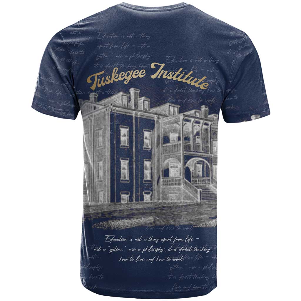 Booker T. Washington T shirt Tuskegee Institute Design Educational Legacy 1881 Historic Tribute TS04
