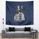 Booker T. Washington Tapestry Tuskegee Institute Design Educational Legacy 1881 Historic Tribute - African Pride