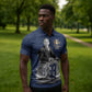 Booker T. Washington Zipper Polo Shirt Tuskegee Institute Design Educational Legacy 1881 Historic Tribute - African Pride