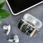 Booker T. Washington AirPods Case Historic Portrait Collage Civil Rights Legacy Educational Pioneer Design - African Pride