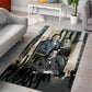 Booker T. Washington Area Rug Historic Portrait Collage Civil Rights Legacy Educational Pioneer Design - African Pride