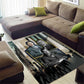 Booker T. Washington Area Rug Historic Portrait Collage Civil Rights Legacy Educational Pioneer Design - African Pride