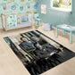 Booker T. Washington Area Rug Historic Portrait Collage Civil Rights Legacy Educational Pioneer Design - African Pride