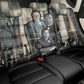 Booker T. Washington Back Car Seat Cover Historic Portrait Collage Civil Rights Legacy Educational Pioneer Design - African Pride