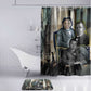 Booker T. Washington Bathroom Set Historic Portrait Collage Civil Rights Legacy Educational Pioneer Design - African Pride