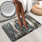 Booker T. Washington Bathroom Set Historic Portrait Collage Civil Rights Legacy Educational Pioneer Design - African Pride