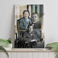Booker T. Washington Canvas Wall Art Historic Portrait Collage Civil Rights Legacy Educational Pioneer Design - African Pride