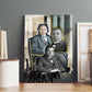 Booker T. Washington Canvas Wall Art Historic Portrait Collage Civil Rights Legacy Educational Pioneer Design - African Pride