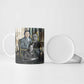 Booker T. Washington Ceramic Mug Historic Portrait Collage Civil Rights Legacy Educational Pioneer Design - African Pride