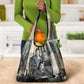 Booker T. Washington Grocery Bag Historic Portrait Collage Civil Rights Legacy Educational Pioneer Design - African Pride