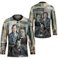 Booker T. Washington Hockey Jersey Historic Portrait Collage Civil Rights Legacy Educational Pioneer Design - African Pride