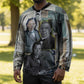 Booker T. Washington Hockey Jersey Historic Portrait Collage Civil Rights Legacy Educational Pioneer Design - African Pride