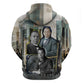 Booker T. Washington Hoodie Historic Portrait Collage Civil Rights Legacy Educational Pioneer Design - African Pride
