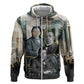 Booker T. Washington Hoodie Historic Portrait Collage Civil Rights Legacy Educational Pioneer Design - African Pride