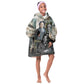 Booker T. Washington Kid Wearable Blanket Hoodie Historic Portrait Collage Civil Rights Legacy Educational Pioneer Design - African Pride