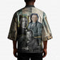 Booker T. Washington Kimono Historic Portrait Collage Civil Rights Legacy Educational Pioneer Design - African Pride