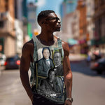 Booker T. Washington Men Tank Top Historic Portrait Collage Civil Rights Legacy Educational Pioneer Design - African Pride