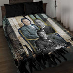 Booker T. Washington Quilt Bed Set Historic Portrait Collage Civil Rights Legacy Educational Pioneer Design - African Pride