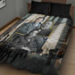 Booker T. Washington Quilt Bed Set Historic Portrait Collage Civil Rights Legacy Educational Pioneer Design - African Pride