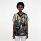 Booker T. Washington Scrub Top Historic Portrait Collage Civil Rights Legacy Educational Pioneer Design - African Pride